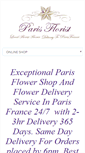 Mobile Screenshot of flowerstoparis.com